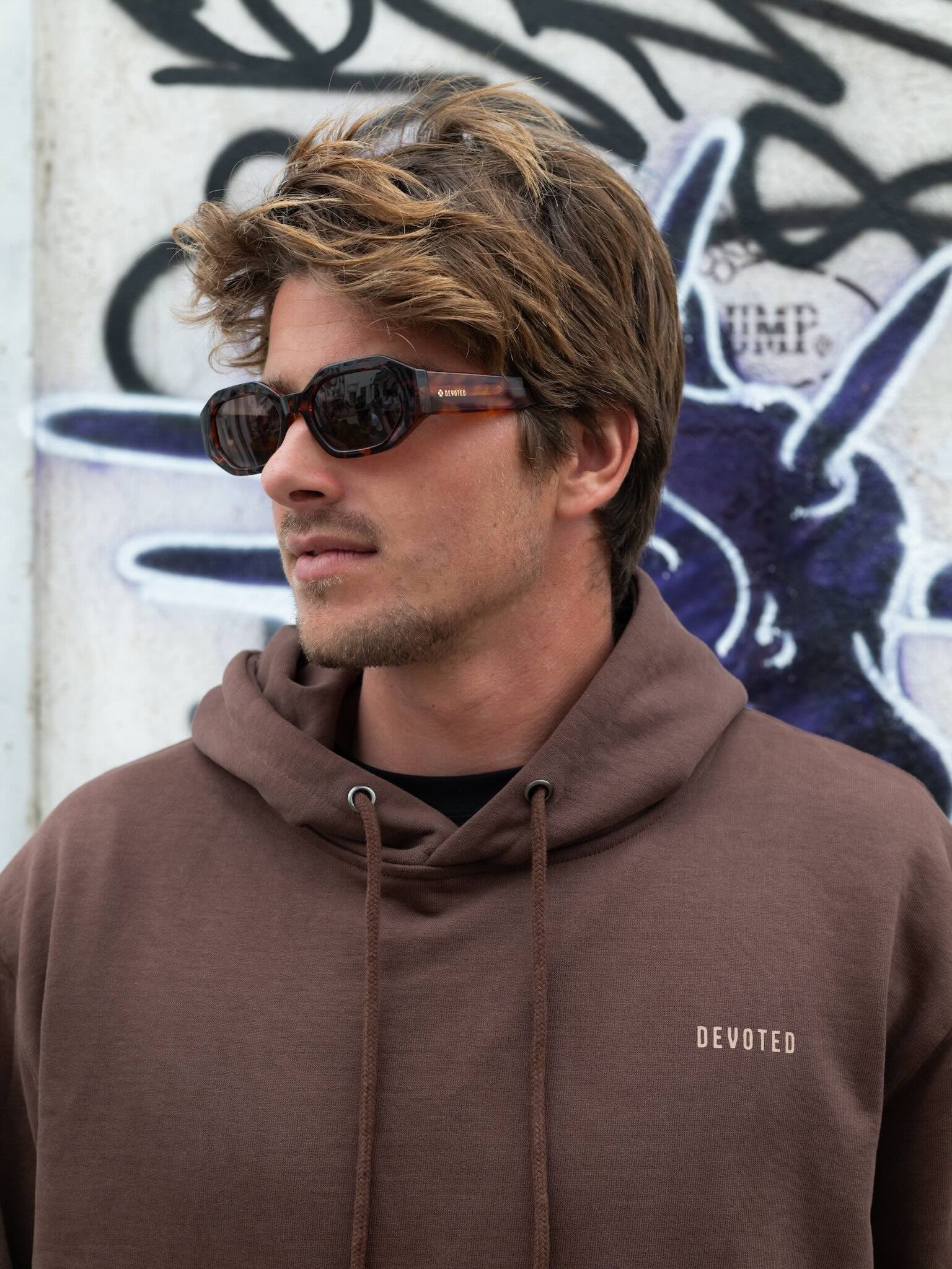 Angel Polarized Sunglasses Brown Leopard