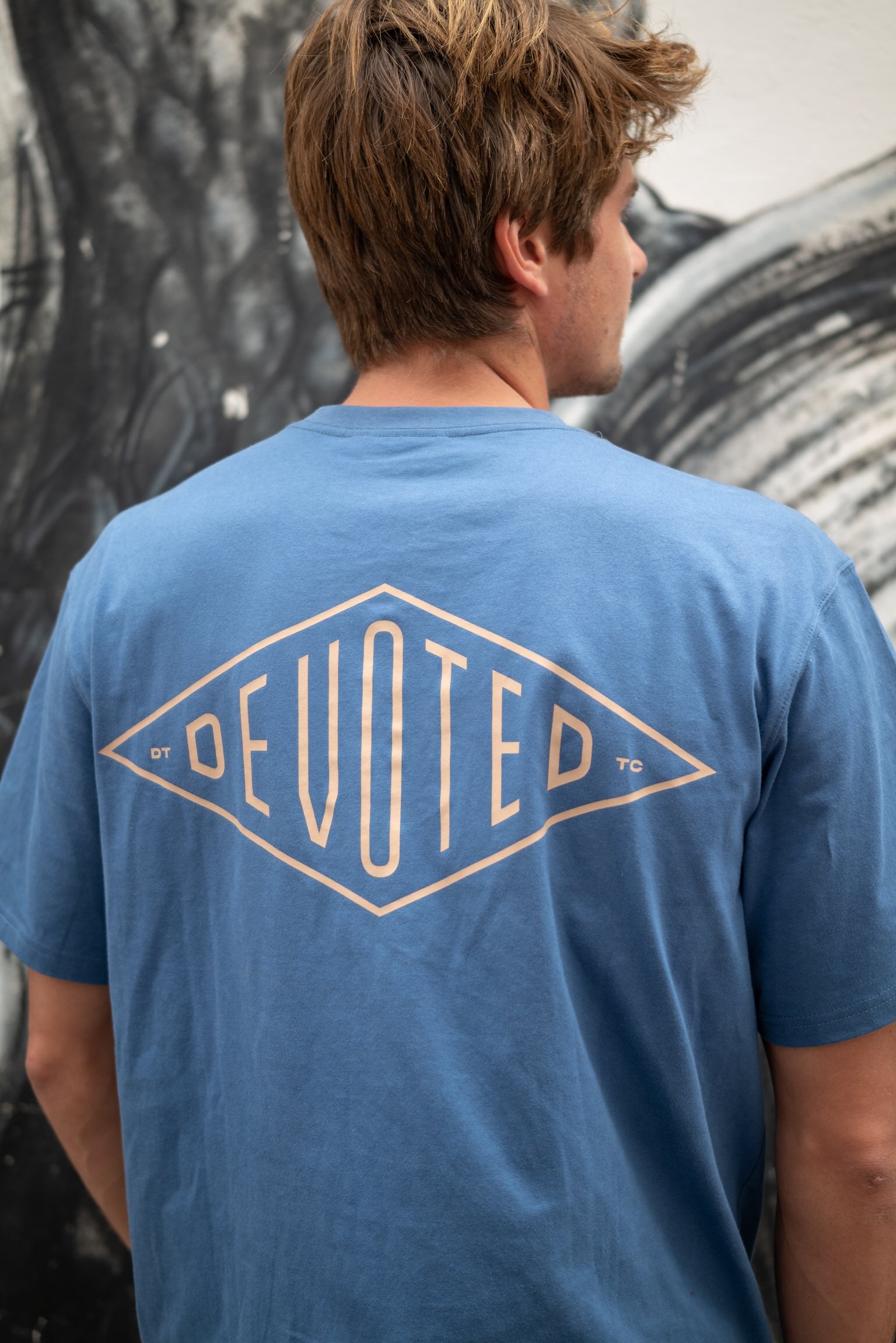 The Diamond Tee - Blue
