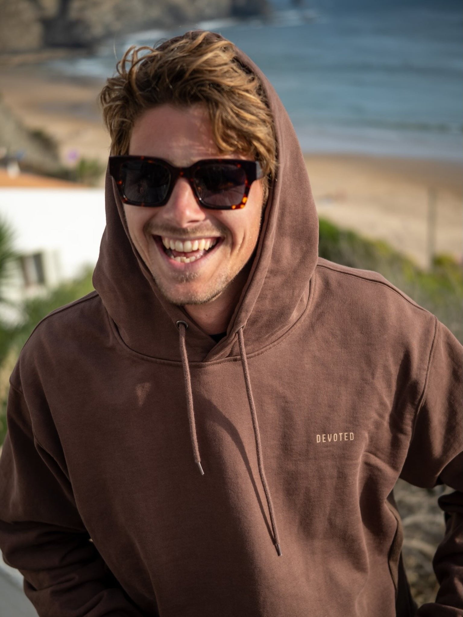 Baddy Polarized Sunglasses Brown Leopard