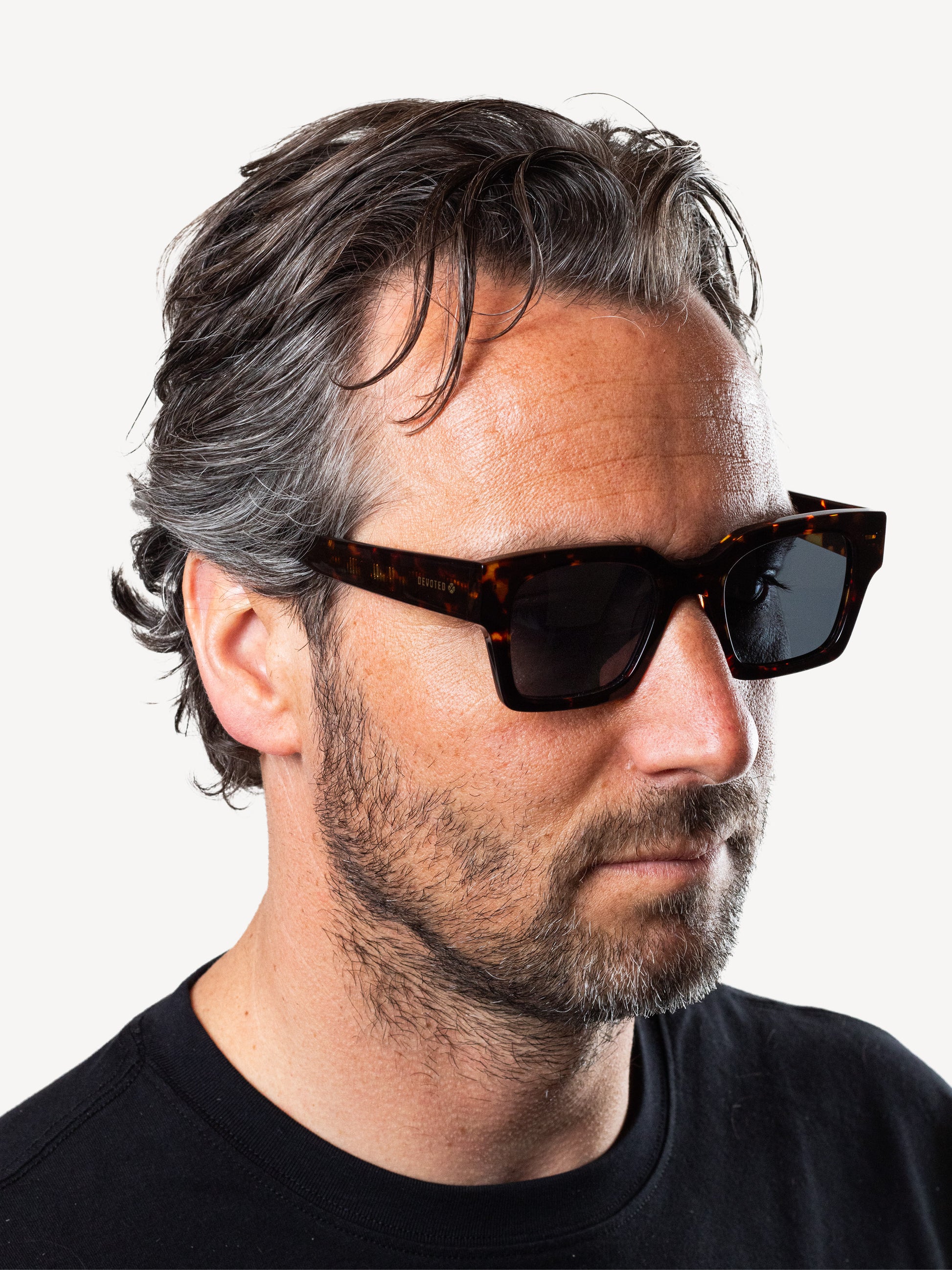 Baddy Polarized Sunglasses Brown Leopard