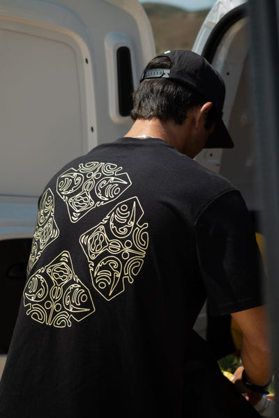 The Samoan Tee - Black