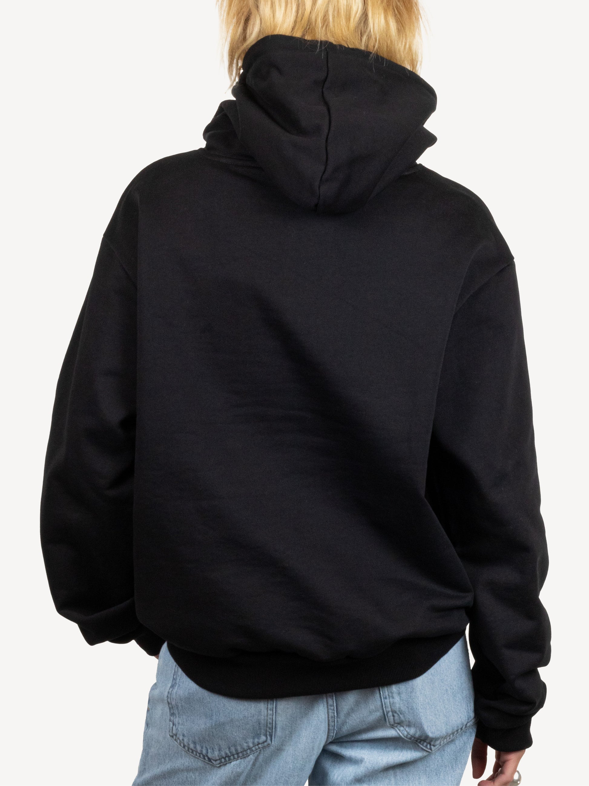 The Puff Logo Hood - Black