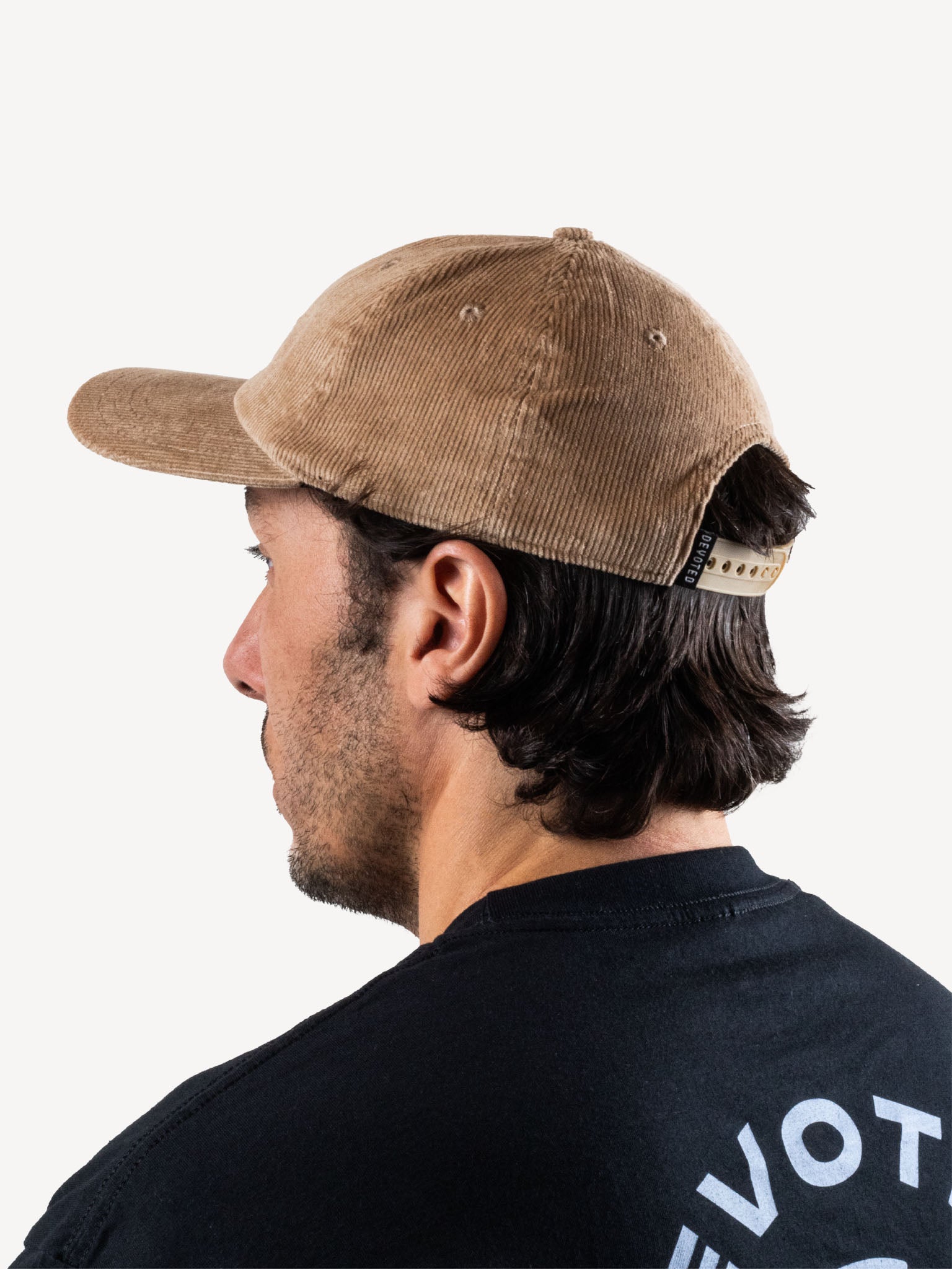 Corduroy Six-Panel Cap Tan