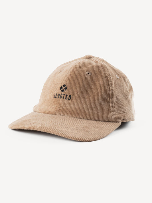 Corduroy Six-Panel Cap Tan