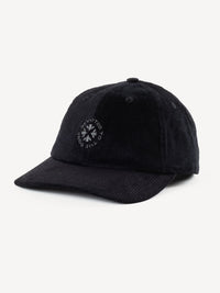 Corduroy Six-Panel Cap D.T.T.C Black