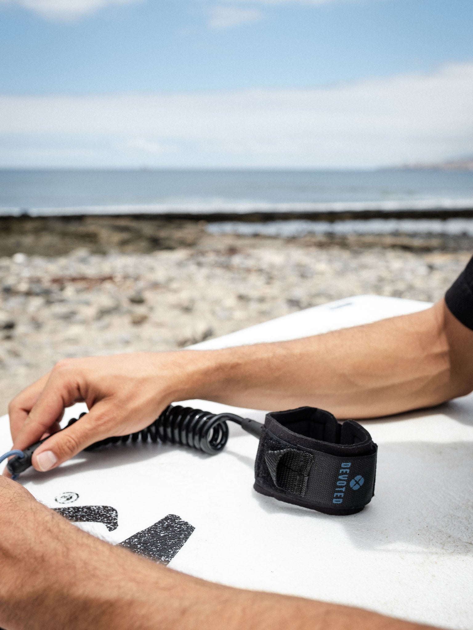 Bodyboard Coiled Wrist Leash