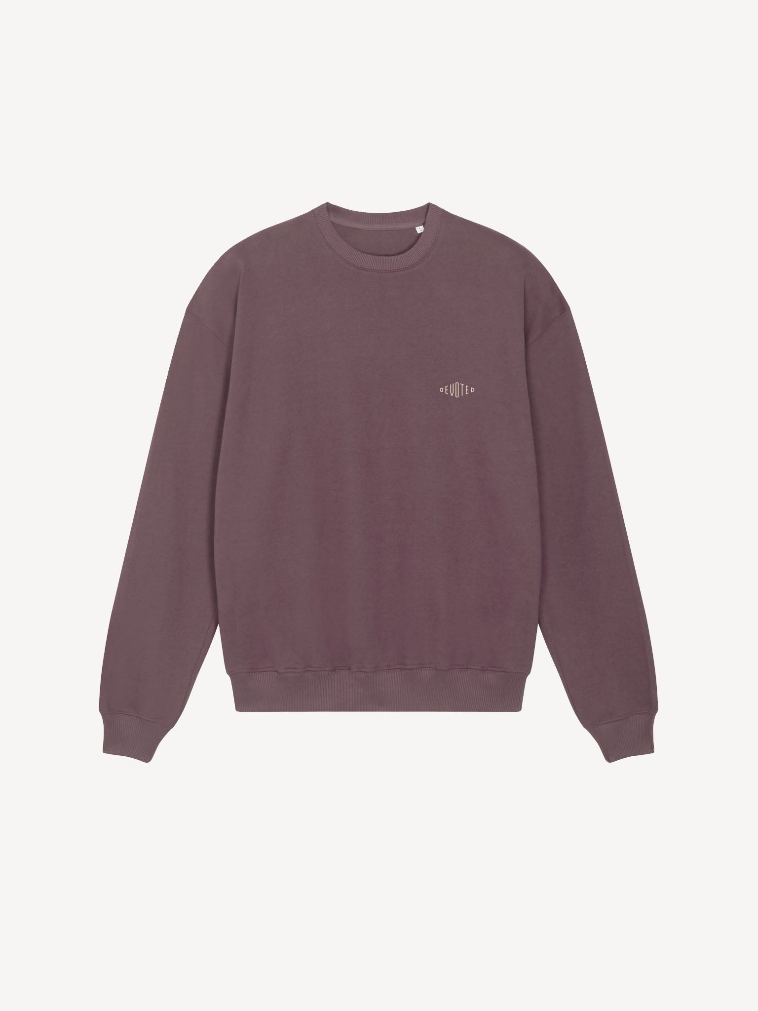 Mini Diamond Crew Burgundy L