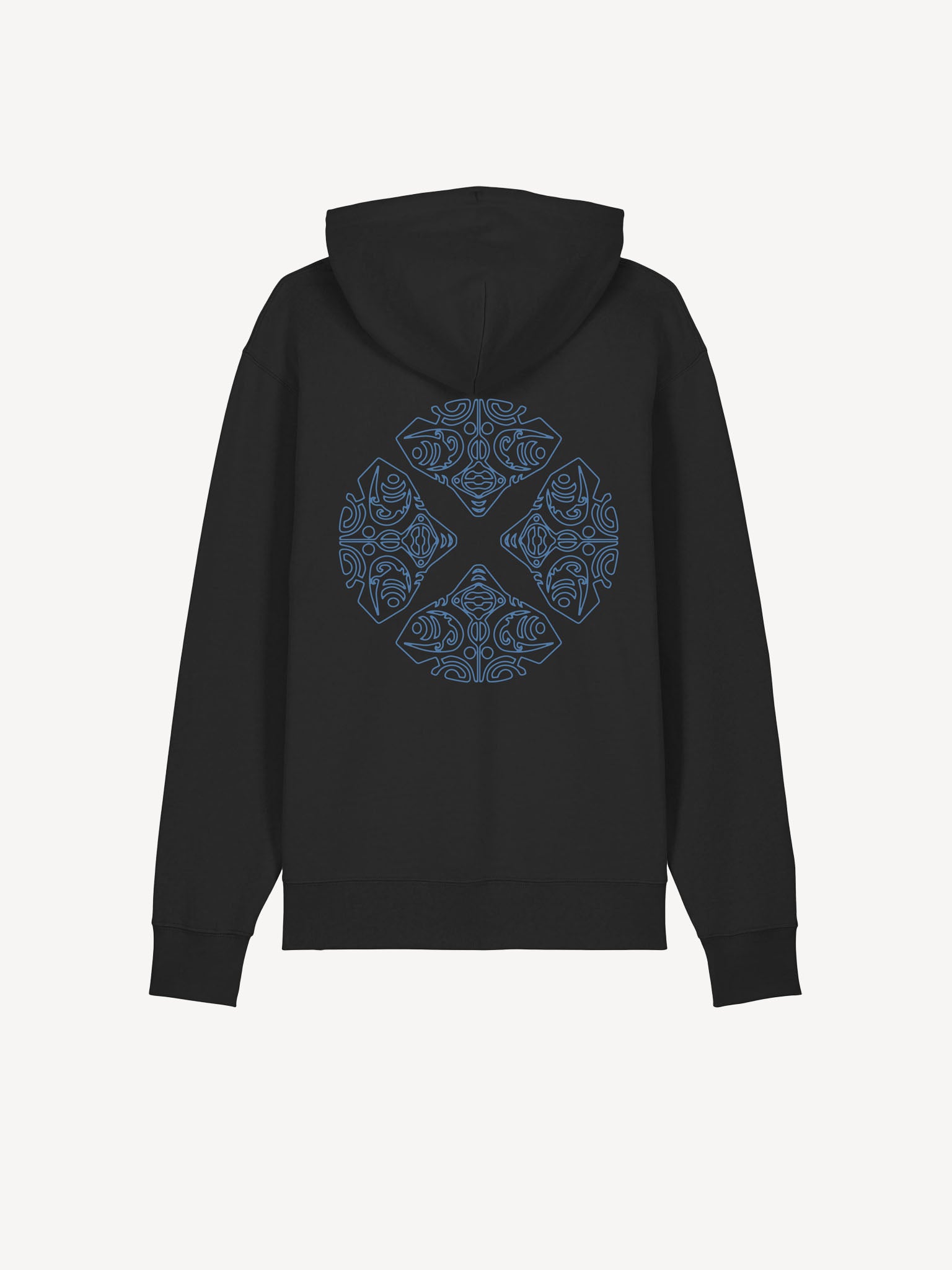 Samoan Hooded Black L