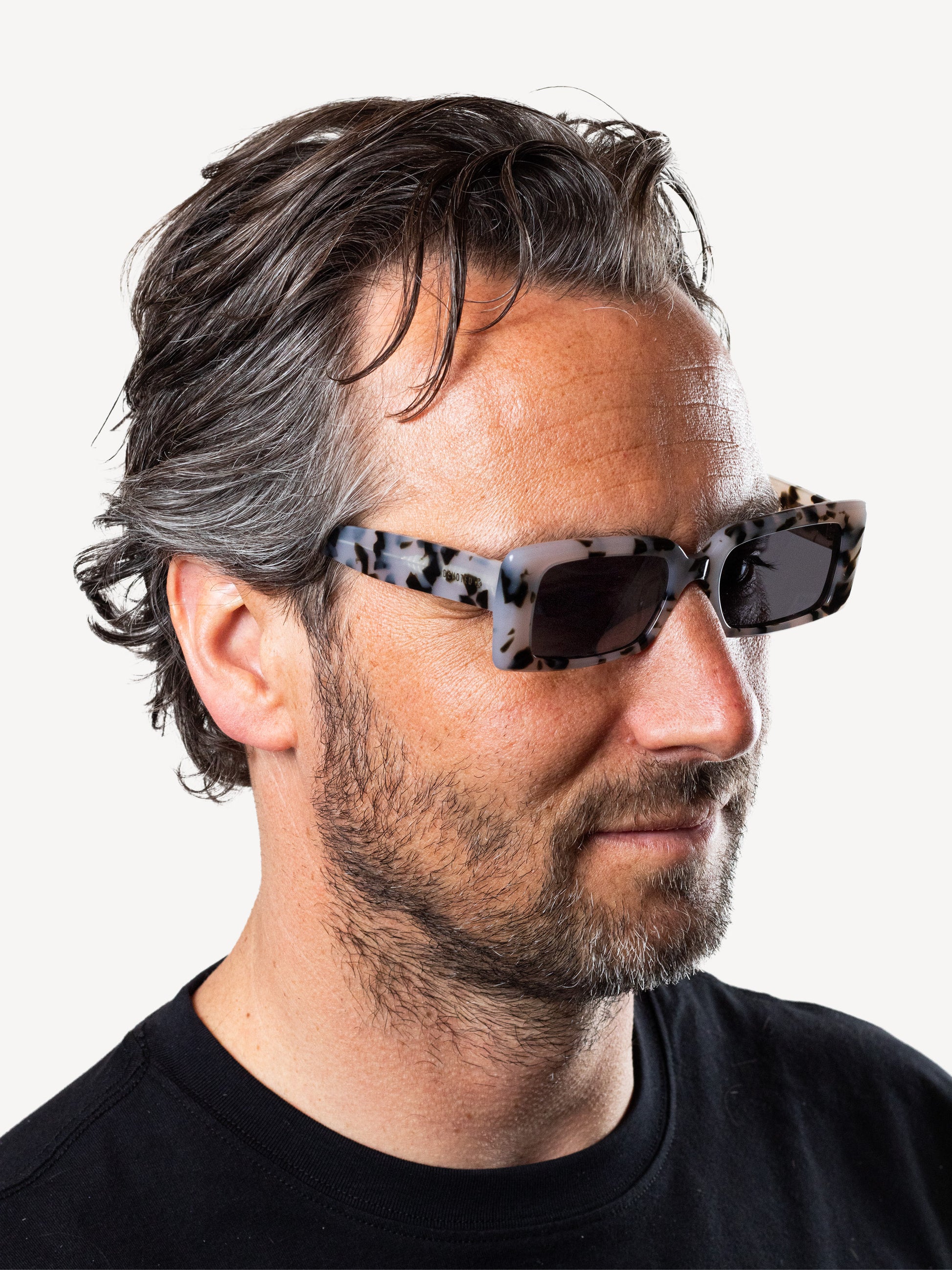 Ollipu Polarized Sunglasses White Leopard