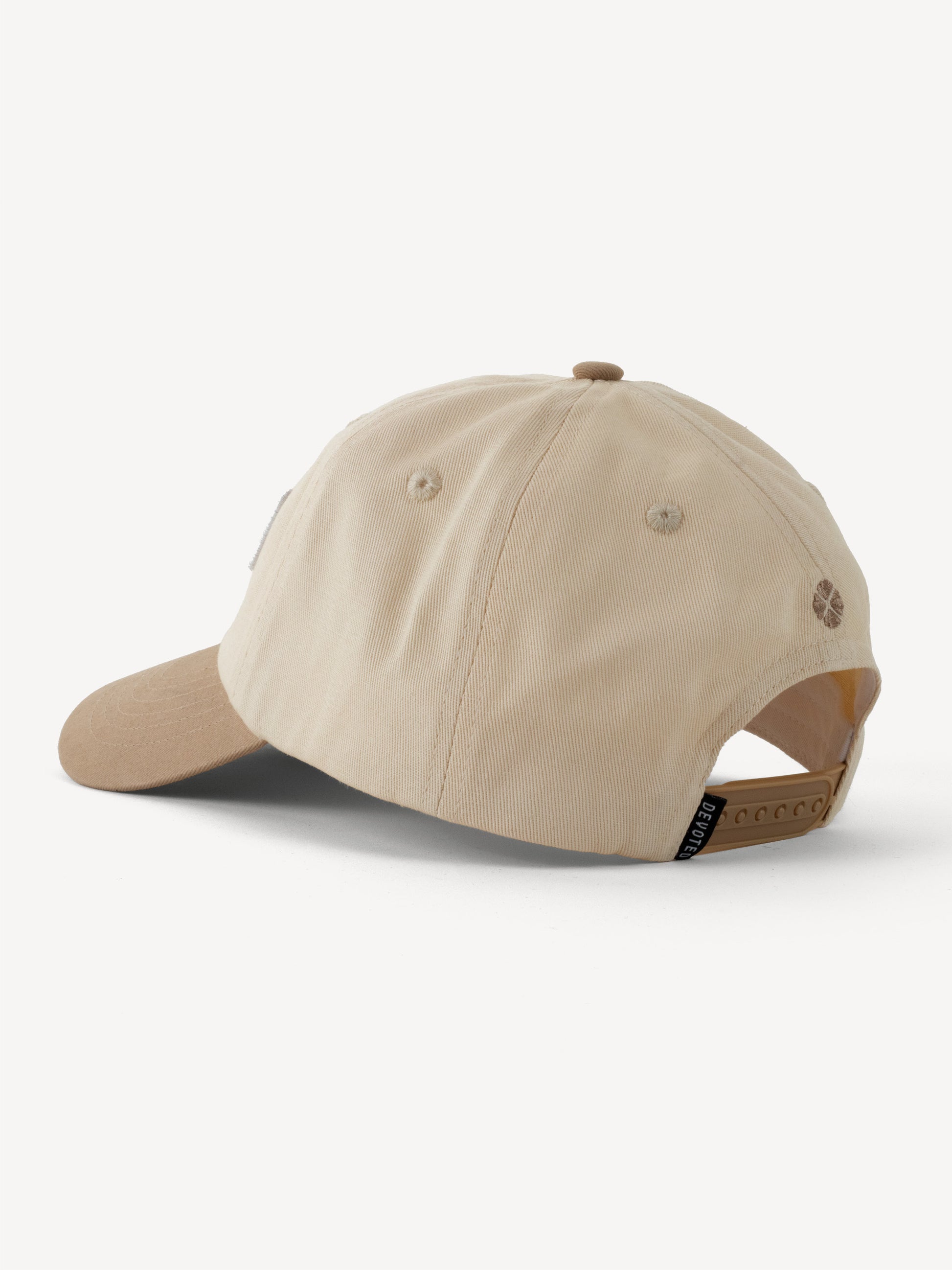 devoted canvas 6 panel cap beige OSFM