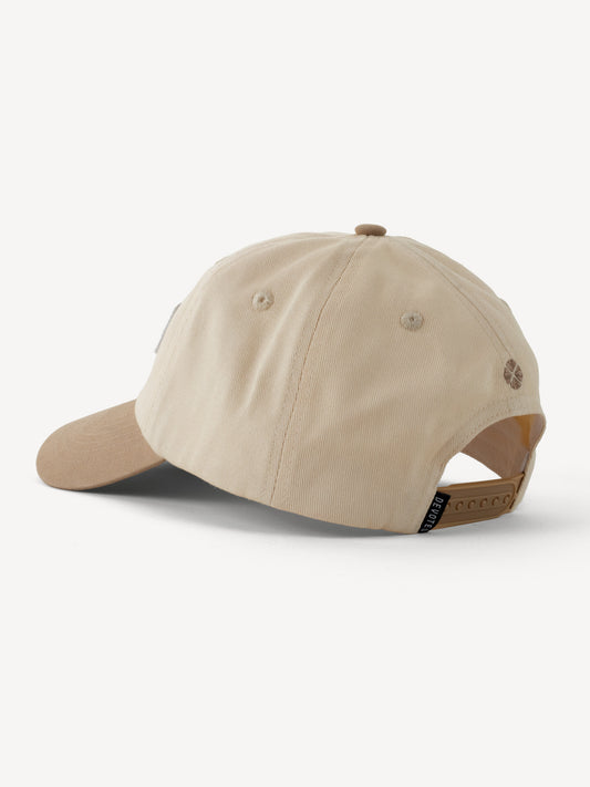 devoted canvas 6 panel cap beige OSFM