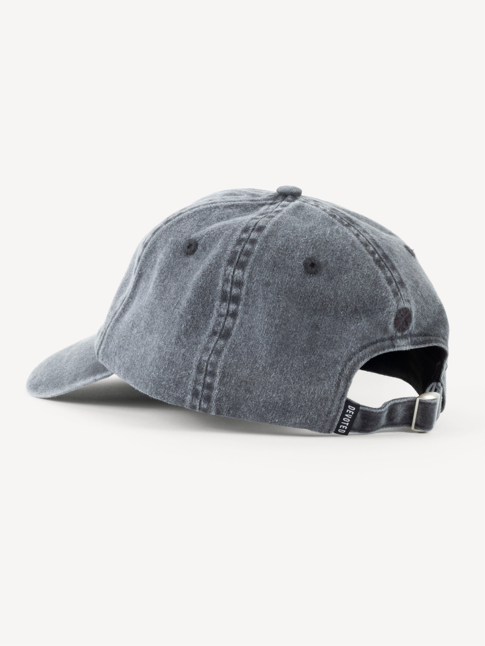 devoted denim 6 panel cap grey OSFM