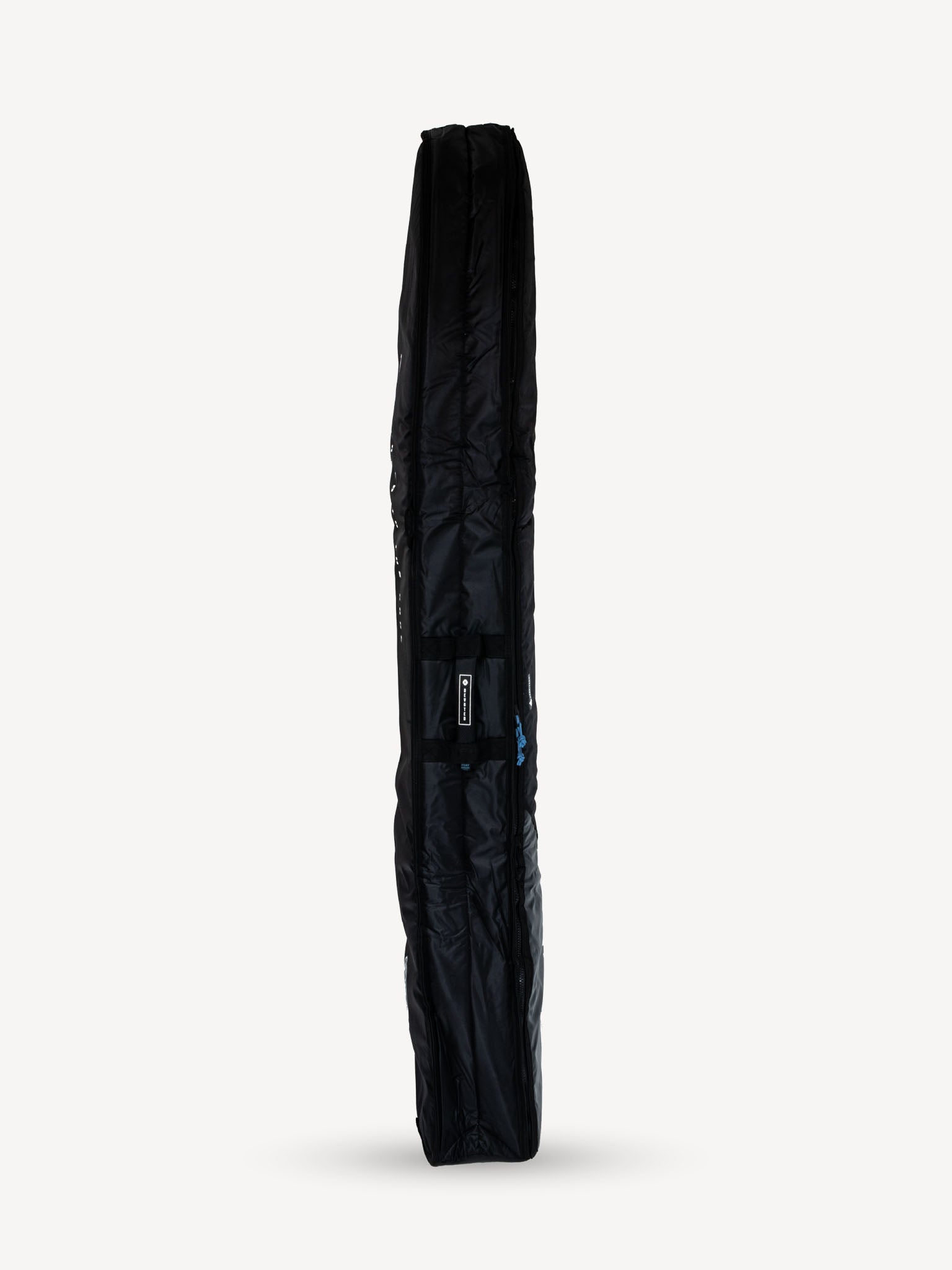 “Side view of Fish Double Travel Boardbag with dual-zip access and durable fabric”