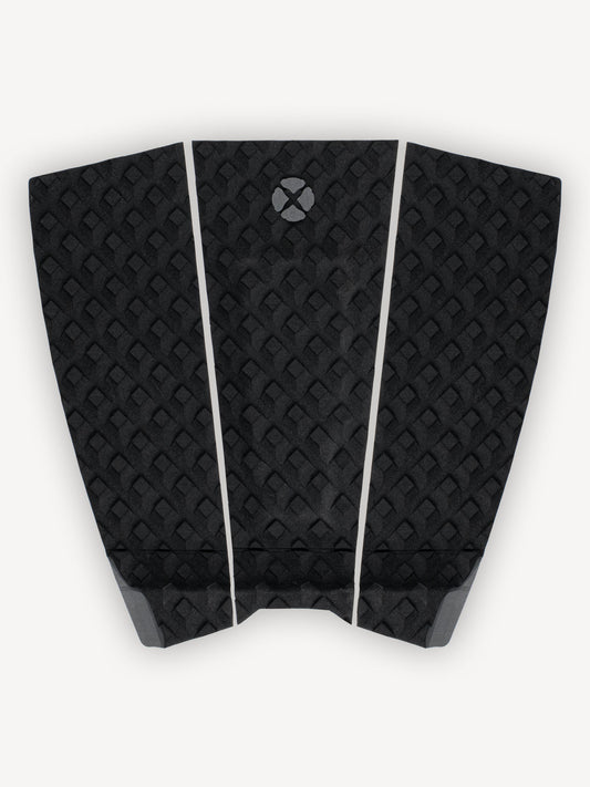“Devoted Performance 3 Piece Traction Pad in black, front product view”
